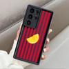 Lemon Cool Stripe Pattern Case for Samsung Galaxy S26 Ultra S22 S25 S23 FE S21 S24Ultra S25 Edge S24 Plus S20FE Phone Cover