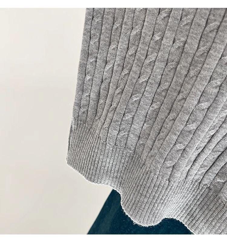 Dámské Vynikající Modré Copánkové Pletené Tričko Slim Fit - Letní Top s Krátkým Rukávem