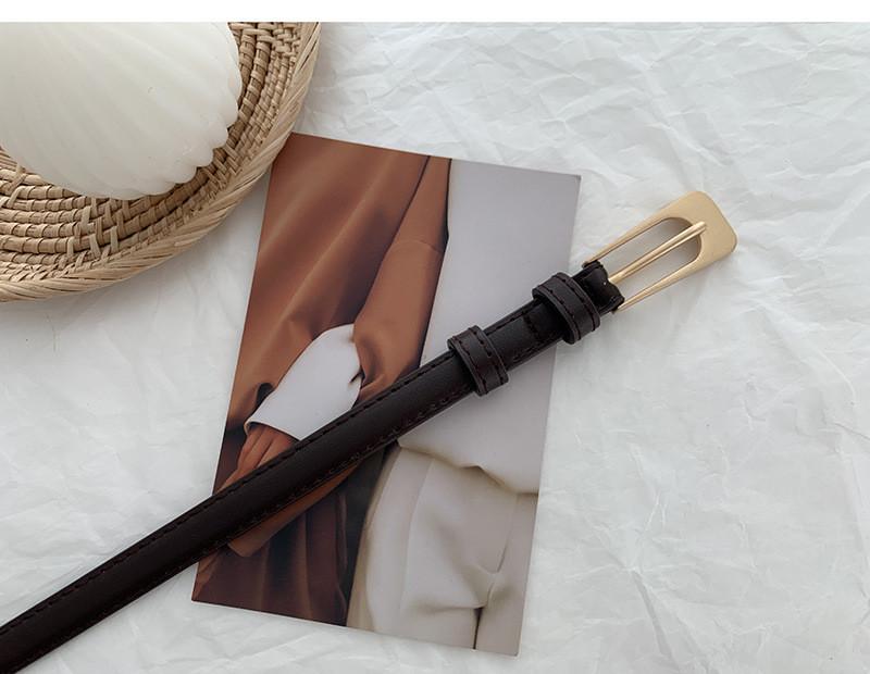 Elegant New Women's Faux Leather Belt Versatile Accessory For Dresses And Jeans