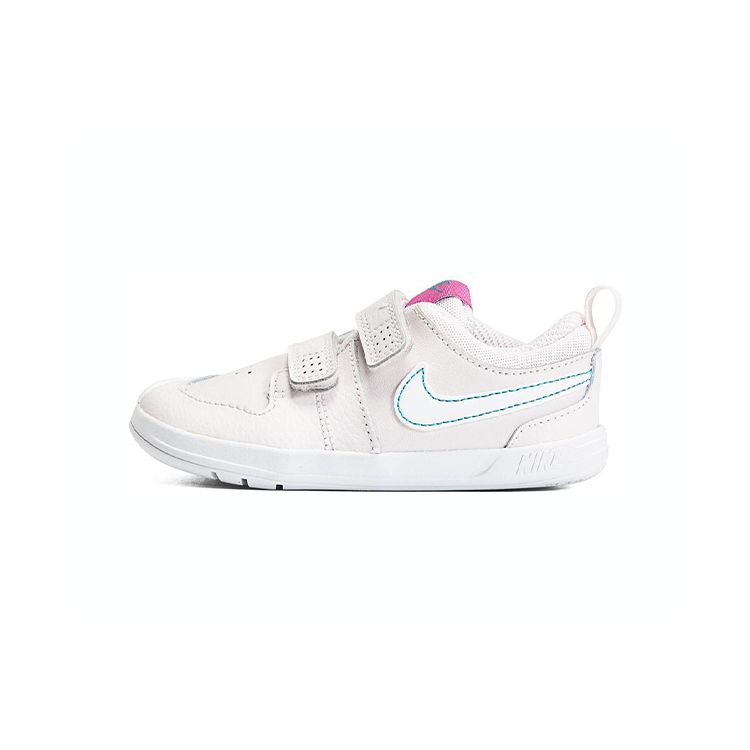 Nike Pico 5 TDV Durable Breathable Low-Top Walking Shoes Baby Shoes White Pink AR4162-600