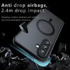 Matte Finish Phone Case for Galaxy A15 5G with MagSafe Compatibility TPU PC Hybrid Cover Touch Skin Protection