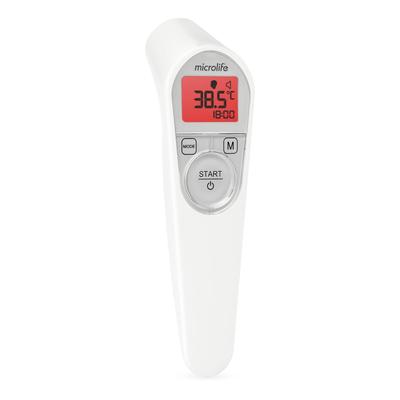 AS ONE Thermometer NC200 Armpit Conversion with Distance Sensor for High Accuracy 1 Second Measurement with Storage Case Non-contact