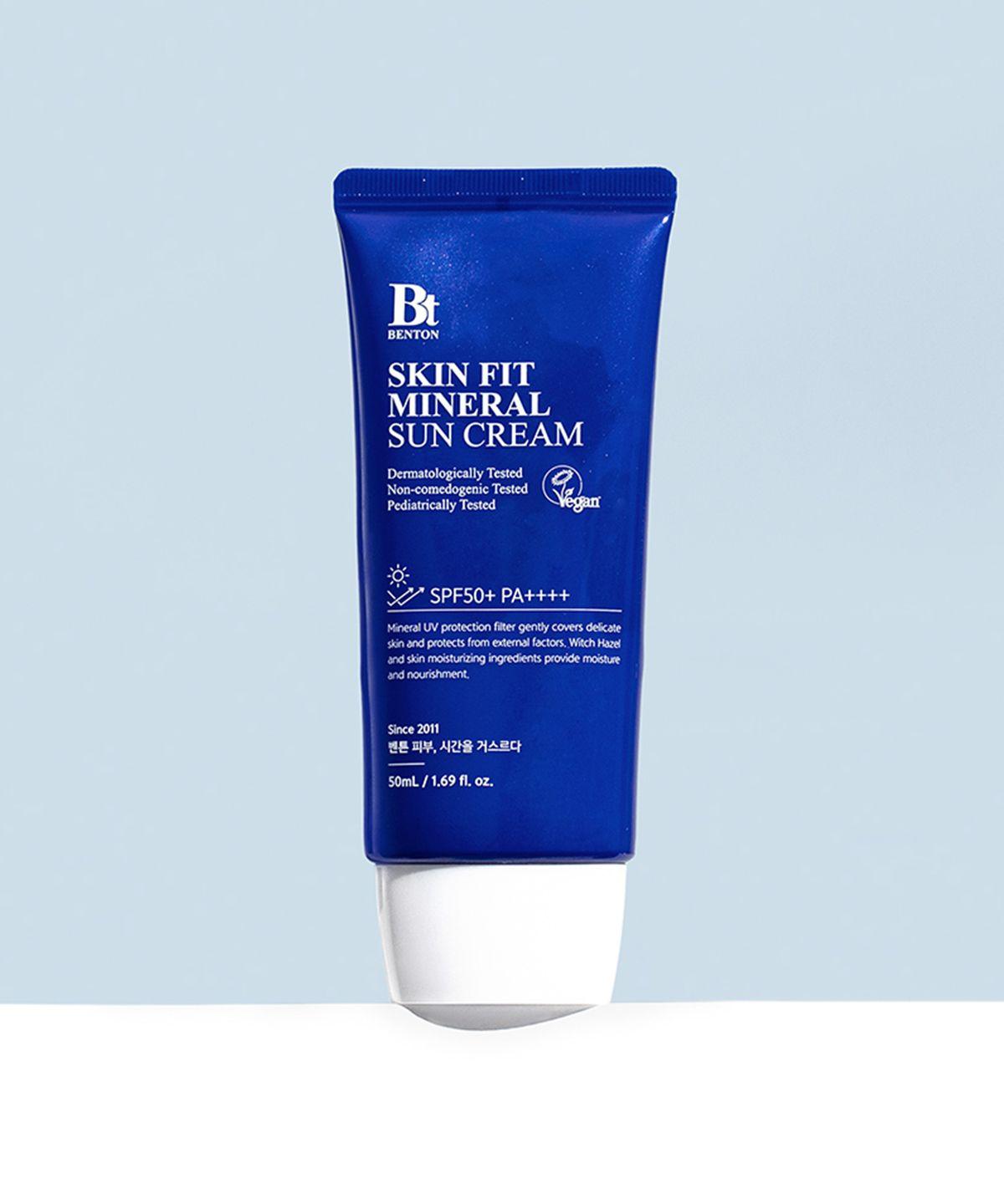 Skin Fit Mineral Tone-Up Sun Cream SPF50+/PA++++ 50mL
