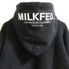 Used Good Condition MILKFED Champion Special Order BAR SWEAT HOODIE Reverse Weave Sweat Hoodie Hoodie Size S Black Ladies Old Clothes Used USED