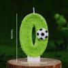 Sports Football Digital Birthday Candle Cake Party Celebration Decoration Football Loves Birthdays Handmade Digital Candle