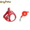 Adjustable Dog Harness Leash Set Reflective Breathable Cat Harness Vest Escape Proof Comfortable Dog Chest Strap Pet Training