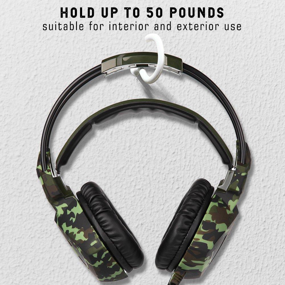 25 Pack Cup Hook Ceiling Hooks, 2.9 Inches, FineGood Vinyl Coated Screw Hanger for Indoor and Outdoor Use - White