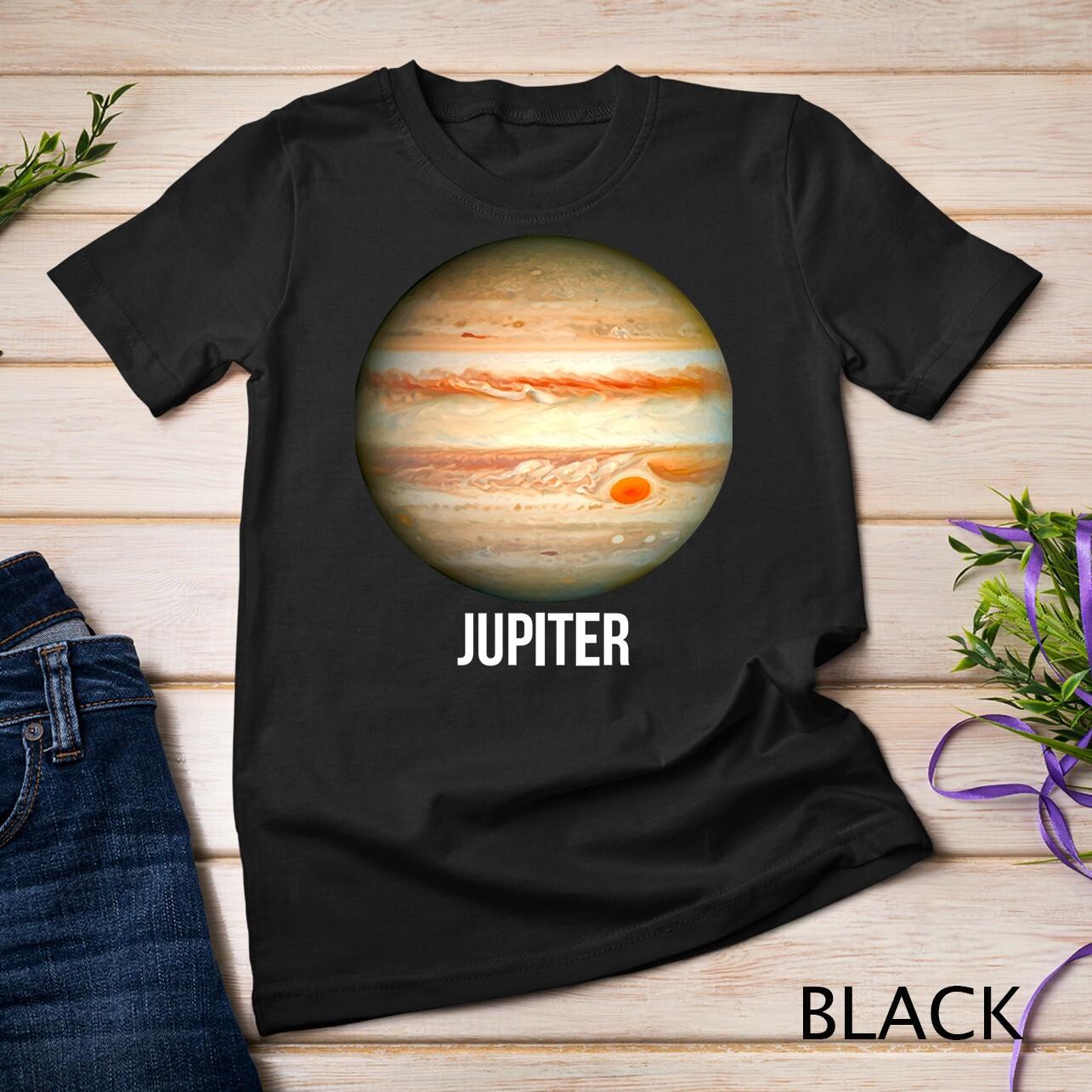 Jupiter Planet Gas Giant Astronomy Galaxy Science Unisex T-Shirt Mens Womens Tees Top S