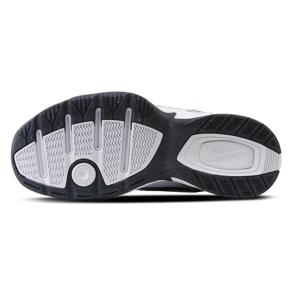 Nike Air Monarch 4 Light Path Through Mist Abrasion Resistant Slip Resistant Low top Chunky Sneakers Unisex White Green 415445-102(Team686-)