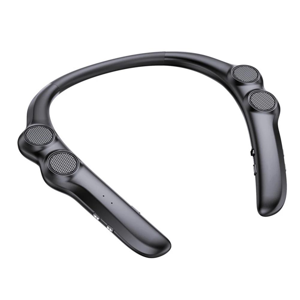 

Wearable Bluetooth-compatible Speaker Hanging Neck Wireless Subwoofer Sound Box Ultra-high Sound Quality Soundbar
