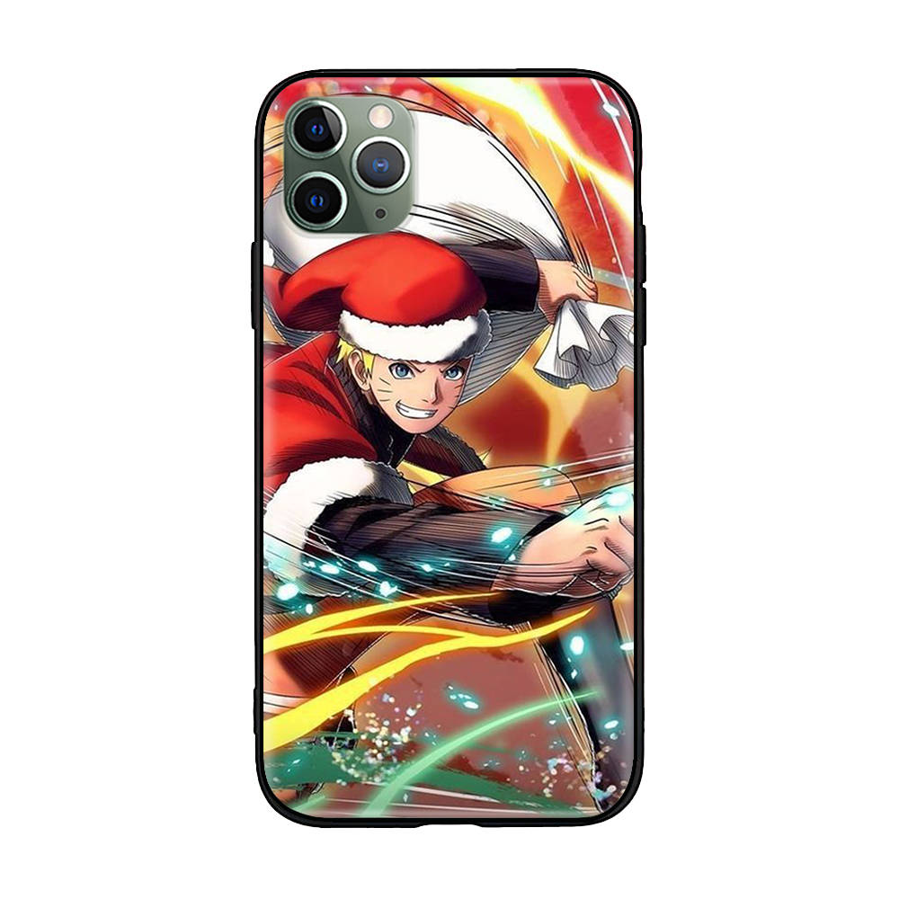 W-3 Naruto vánoční měkké pouzdro pro Samsung A04s A05s A10s A11 A12 A14 A15 A22 A23 A32 A50S M31 M51 M52 M53 A25 A30S A51 A52 A55 A70 A71 A72 S10 S9