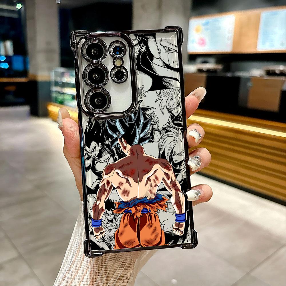 Goku Anime Dragons Balls Coque For Galaxy S26 Ultra Phone Case For Samsung S26 S25 S24 S23 S21 Ultra S20 FE S25 Plus Soft Cover