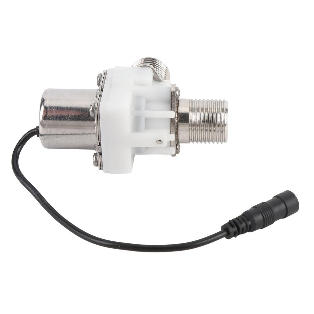 Wasserimpuls Magnetventil Kunststoff G1/2 DC 6V Elektrisch Elektrisches Wassermagnetventil für Automatische Steuerung