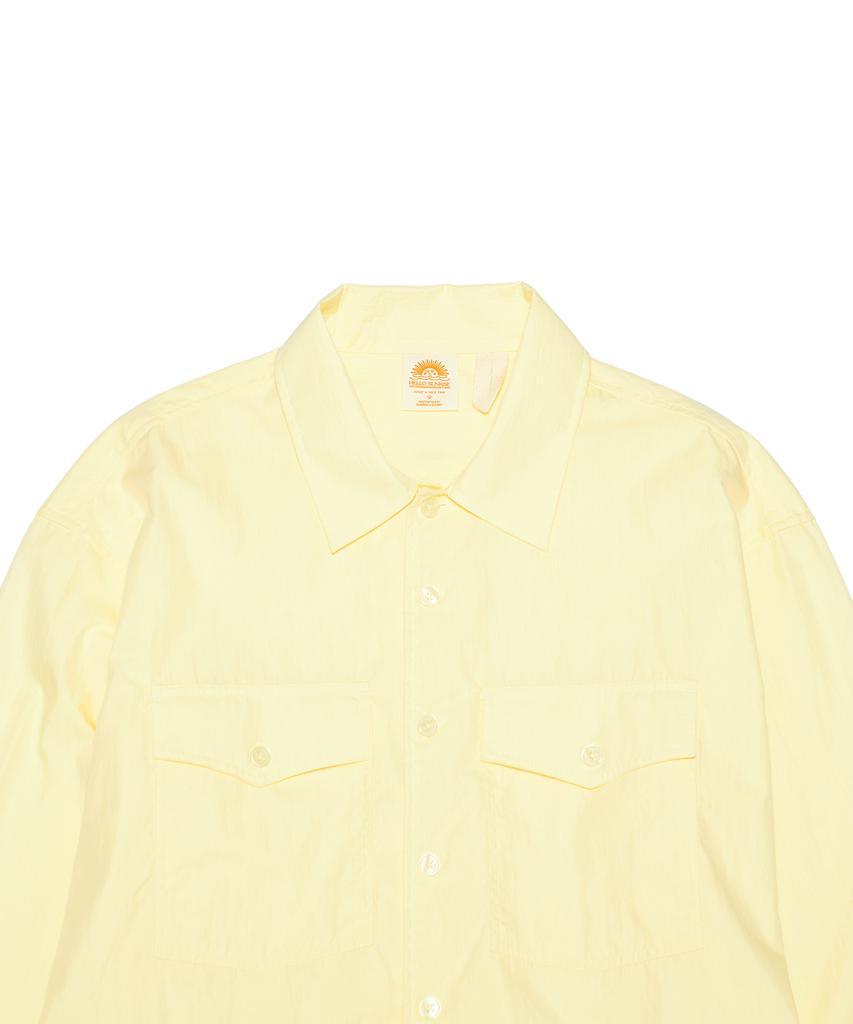 HELLO SUNRISE Hs Safari Shirt Jacket_Washed Yellow