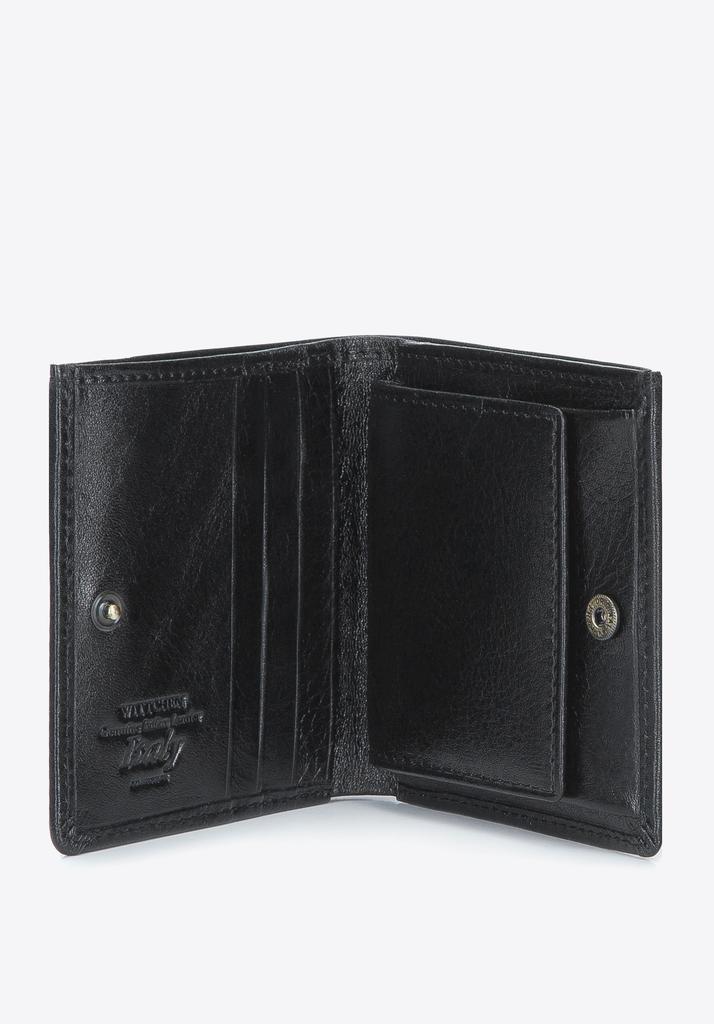 Wittchen Woman Small Leather Women's Wallet Black Natural Leather