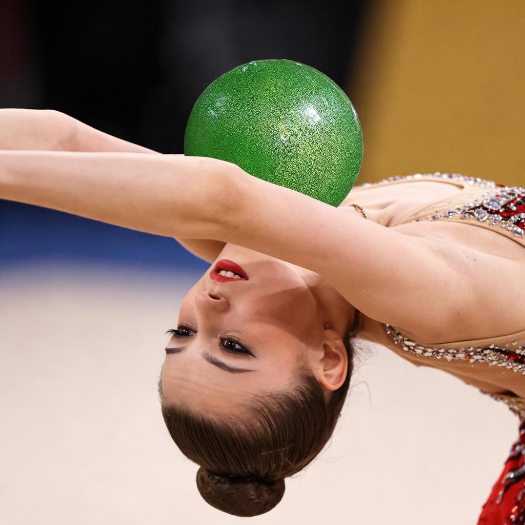 Gymnastics Ball For Dance Practice Professional Ergonomic Exercise Equipment Youth Girls Rhythmic Competition Exercise Ball For