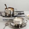 3pcs/set Household Coffee Cups Double Layer Water Cup New Milk Tea Mug  Home Office
