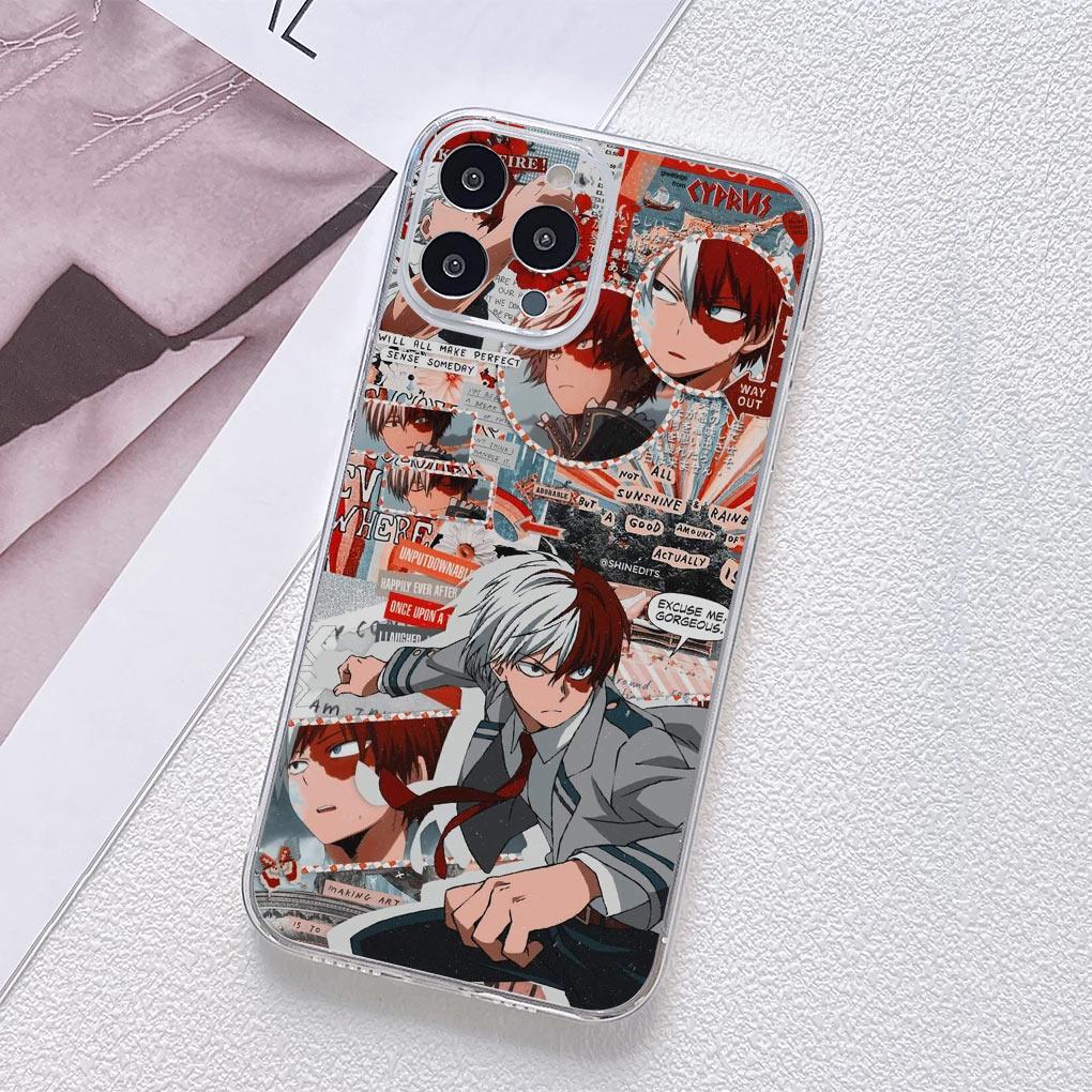 Boku My Hero Academia BNHA Shoto Todoroki Phone Case for Samsung Galaxy A04 A14 A23 A34 A54 M23 M33 M52 M53 M30S M31 M51 M21
