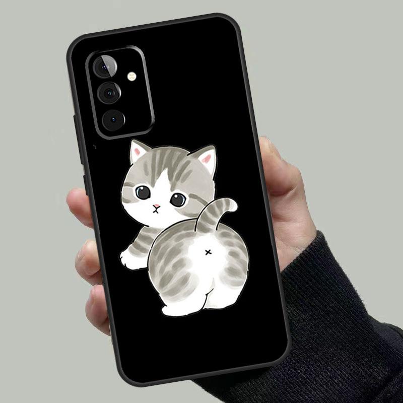 Funny Animal Cats Dog Tiger Couple Case For Samsung Galaxy A56 A36 A16 A33 A13 A23 A52 A32 A12 A54 A34 A14 A53 A15 A35 A55 A17