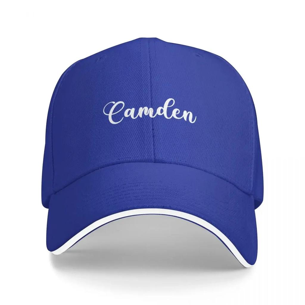 Camden Name - Handwritten Calligraphy Baseball Cap Fluffy Hat Hip Hop Girl'S Hats Men's