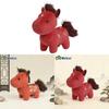 Horse Zodiac Year Plush Toy With Polyester Fiber Filling For Chinese New Year Gift