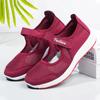 WTEMPO Women Spring Summer Large Size Soft Sole Breathable Shoes Female Solid Color Non Slip Sneakers