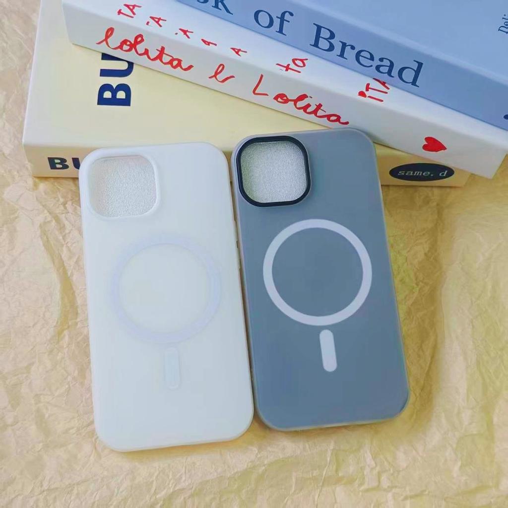 Matte Feel Magnetic Phone Case for Apple 16/15/14 Pro Max, Shockproof and Anti-Slip Phone Cover, Custom Material