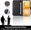 Plain Leather Flip Wallet Case For Vivo X200 FE 5G Magnetic Book Cover Holder Capa Coque Fundas Shell