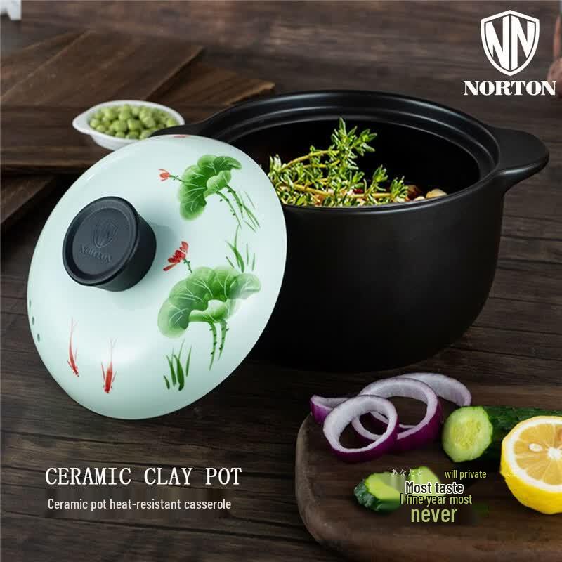 NORTON Lotus Pond Moonlight 3L Ceramic Casserole