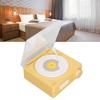 X11 Portable Retro Record Player with Built-in Receiver, 360-Degree Stereo HiFi Sound, 3 Playback Modes, and Mobile Phone Connectivity (Yellow)