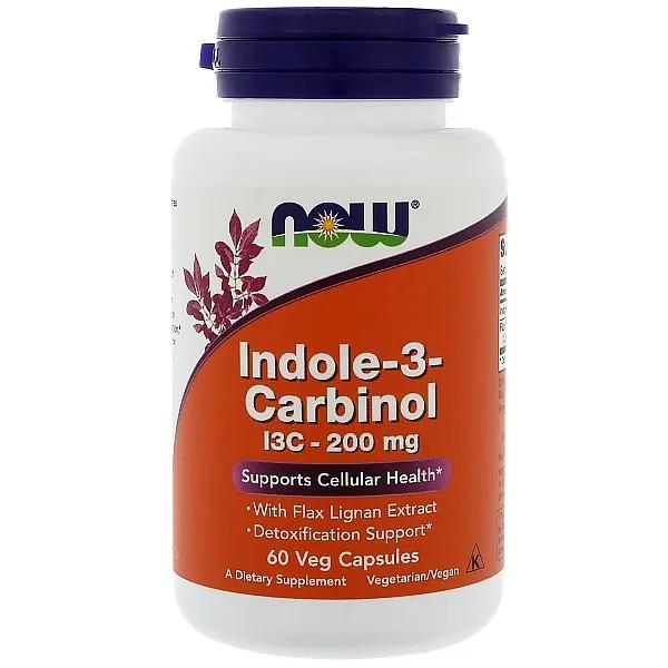 

Now Foods - Indole-3-Carbinol, 200 mg., 60 Caps
