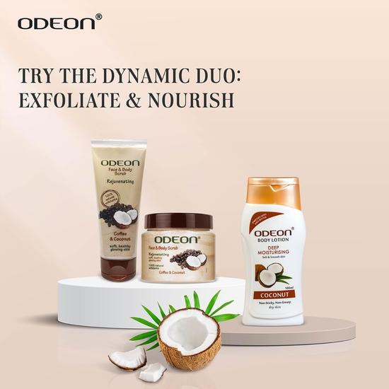 Lotion Corps Hydratante Noix de Coco ODEON 100ml