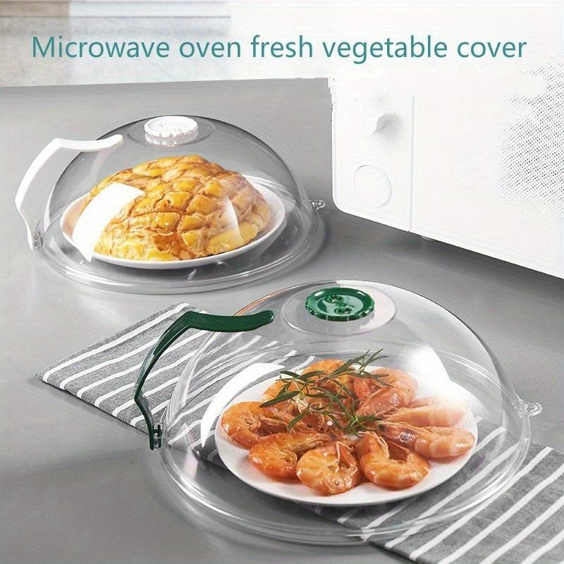 1 × House Microwave Oven Special Anti-spatter Fresh-keeping Cover Hot Vegetable Leftovers Refrigerator Fresh-keeping Cover Anti-mosquito Rice Cover