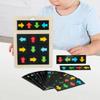 Puzzle Direction Cognition Sensory Game Logical Thinking Color Shape Matching Toy  Birthday Gifts