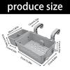 Pool Edges Hook Storage Basket Poolside Storage Rack with Drainage for Toy Goggles Phones Drinks Towels Pool Storage