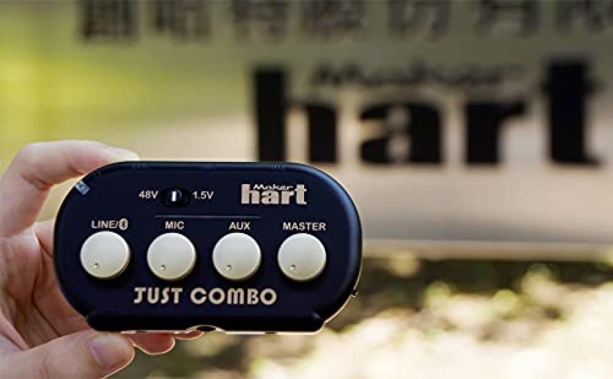 Maker Hart 3-Channel Mic Mixer Just Combo USB BT