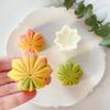Maple Leaf Shape Desserts Mold Durable Chinese Pastry Mold Practical Hand Press Mould Versatile Pastries Baking Tool