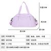 New travel bag, travel tote, single shoulder yoga, swimming, dance, large-capacity outdoor sports and fitness bag