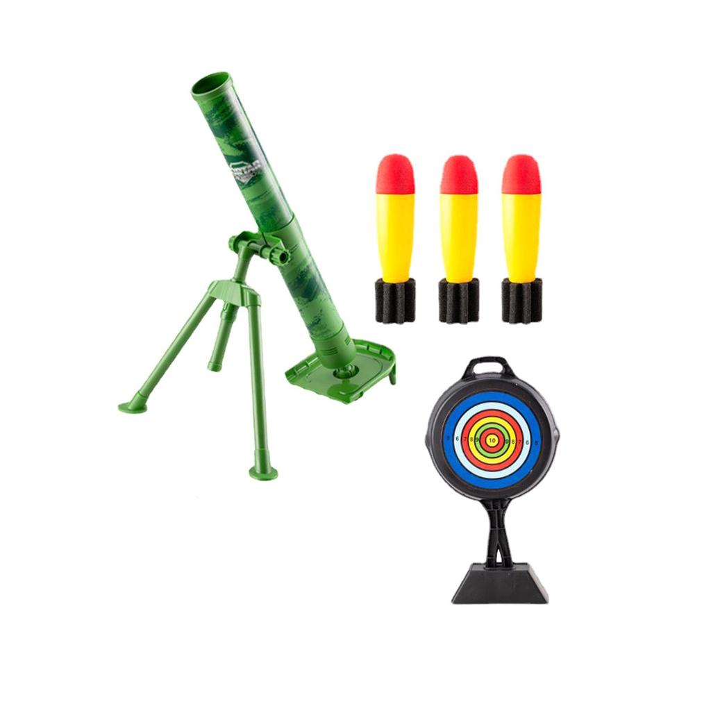 Mortar Launcher Toy with Speaker, Sound Function, Foam Simulation for Children, , Birthday Gift