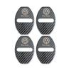 4pcs Car Door Lock Protective Cover Metal Sticker For Volkswagen VW GTI R Golf Polo Tiguan Passat Jetta Lavida Rline Accossories zj3