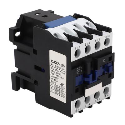 AC Schütz Kupferspule 3P Normal Offen Silberkontakt Schaltungsschalter Controller AC 380V 25A