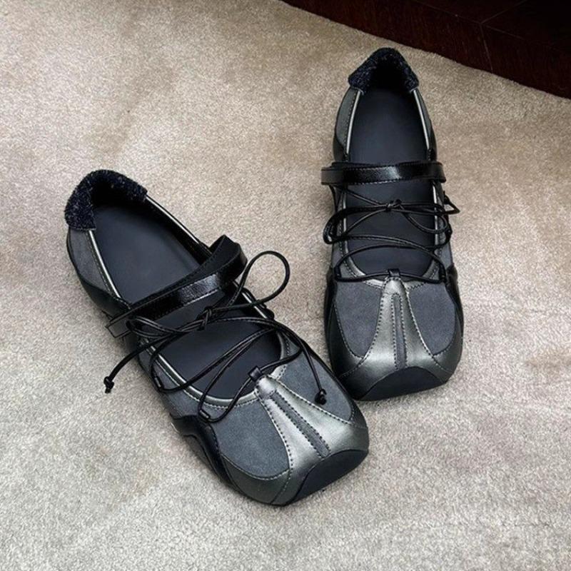 Flats Women Sneakers Casual Sport Shoes Square Toe Bow Loafers Sandals 2025  Summer Running Shoes Zapatillas De Deporte