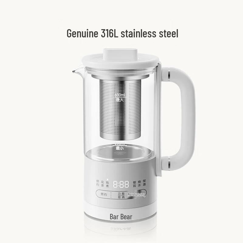 Bear 0,6L Mini Gezondheidspot & Theemaker