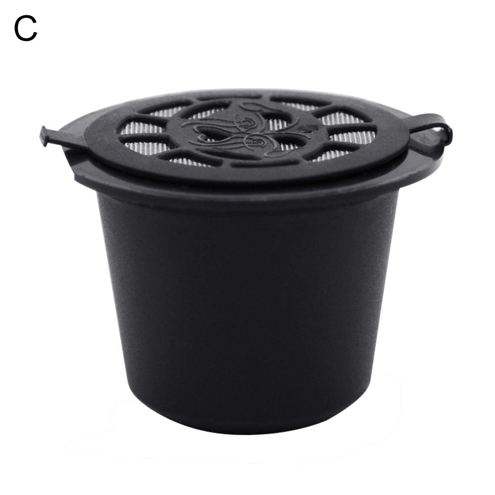 

Смарт-электронный многоразовый капсульный фильтр из нержавеющей стали для машин чёрный