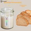 Teig-Fermentationsthermometer-Patch Digitaler Temperaturaufkleber zum Backen Home Kitchen Säurebrot Gärung