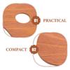 Oval/Square Color Mixing Board Wooden Acrylic Pallets Practical Oil Paint Palette  Study Tool