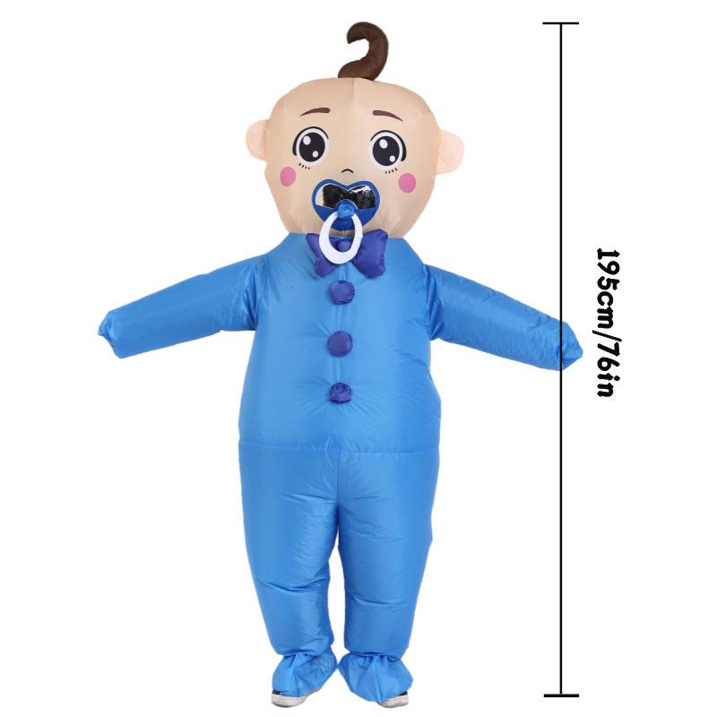 

New Cute Onesie Baby Girl Inflatable Clothes Party Decoration Holiday Celebration Funny One size fits all