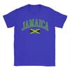 Jamaica Flag Jamaican Pure Cotton T Shirt For Men Summer  Y2K Retro TShirts O Neck Hipster Tees Big Size Loose Tops