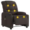VidaXL Fauteuil de Massage Inclinable Électrique, Chaise de Relaxation avec Dossier, Siège avec Accoudoirs, Fauteuil TV de 3206641