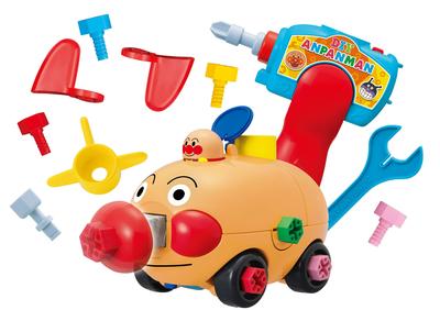 Anpanman DIY Build a Nose Anpanman Pop-Up Punch! Screw-Screw